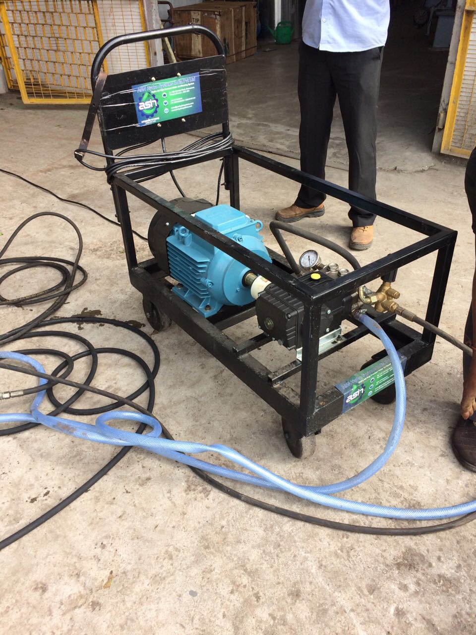ASN Hydro Systems high pressure equipment